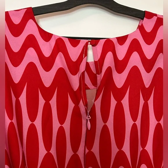 Eloquii Printed Flare Sleeve Dress - Picture 5 of 5